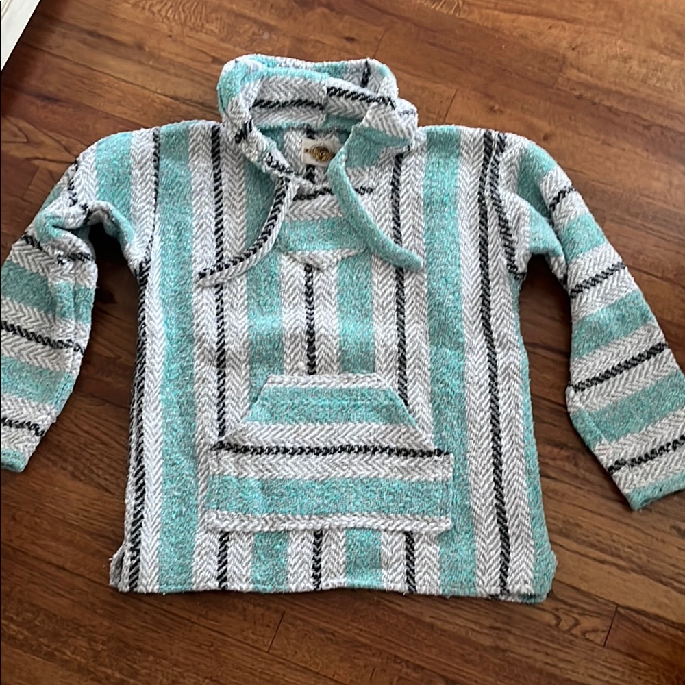 Striped Baja Hoodie in